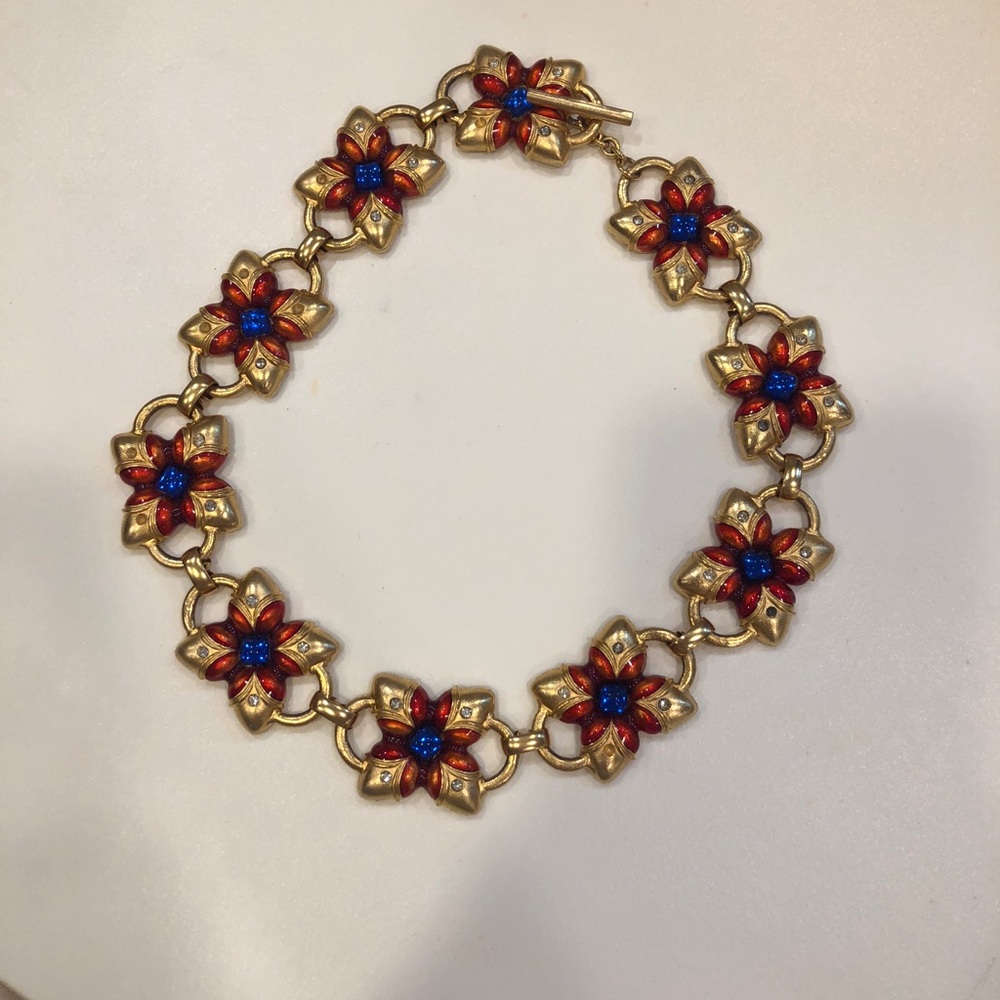 Gerard Yosca flower necklace